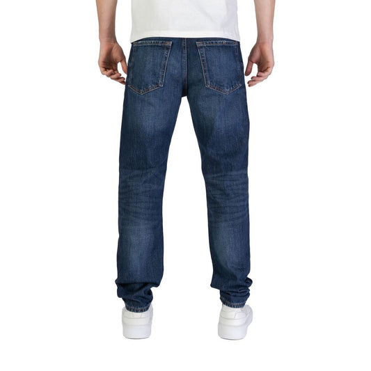 Blue Cotton Jeans & Pant