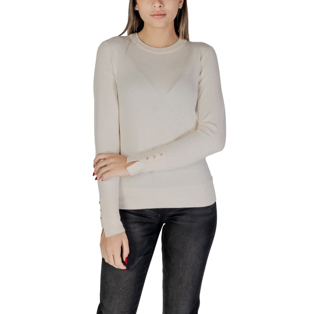 Cream Viscose Tops & T-Shirt