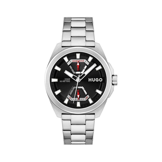 Gray Stainless Steel Watch