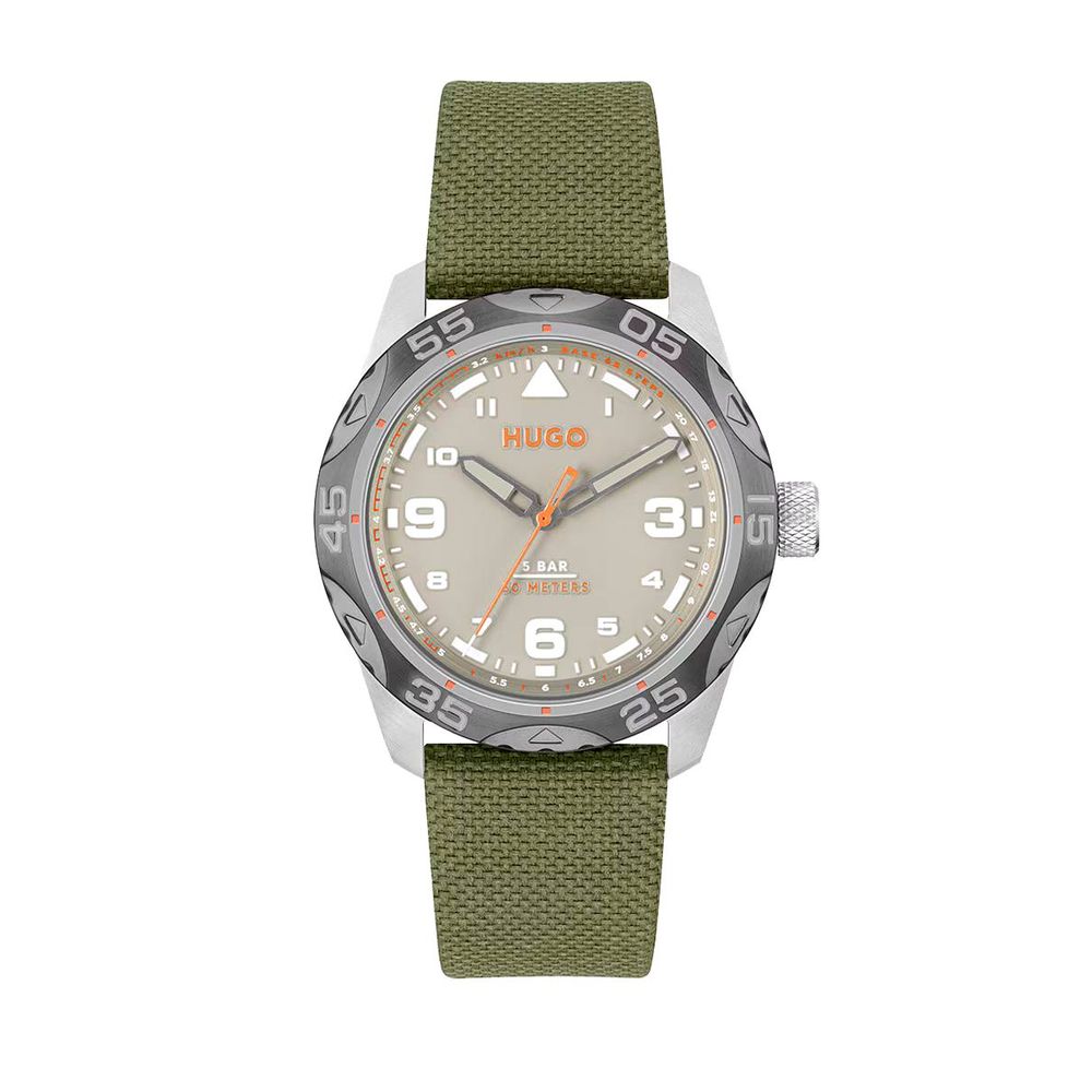 Green Fabric Watch