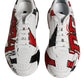 White Daymaster Hand Painted Sneakers Shoes