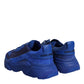 Blue Leather Daymaster Low Top Sneakers Shoes