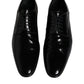 Black Patent Leather Derby Men Dress Shoes