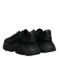 Black Leather Daymaster Low Top Sneakers Shoes