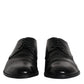 Black Patent Leather Derby Men Dress Shoes