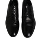 Black Patent Leather Derby Men Dress Shoes