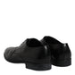 Black Patent Leather Derby Men Dress Shoes