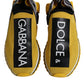 Yellow Black Slip On Sorrento Sneaker Shoes