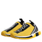 Yellow Black Slip On Sorrento Sneaker Shoes