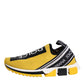 Yellow Black Slip On Sorrento Sneaker Shoes