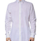 White Cotton Long Sleeve MARTINI Dress Shirt