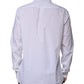 White Cotton Long Sleeve MARTINI Dress Shirt