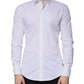 White Cotton Long Sleeve SICILIA Dress Shirt