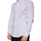 White Cotton Long Sleeve SICILIA Dress Shirt