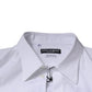 White Cotton Long Sleeve SICILIA Dress Shirt