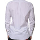 White Cotton Long Sleeve Formal Dress Shirt