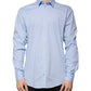 Light Blue Cotton Slim Fit MARTINI Dress Shirt