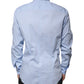 Light Blue Cotton Slim Fit MARTINI Dress Shirt