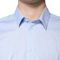 Light Blue Cotton Slim Fit MARTINI Dress Shirt