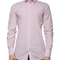 Light Pink Cotton Slim Fit GOLD Dress Shirt