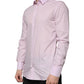 Light Pink Cotton Slim Fit GOLD Dress Shirt