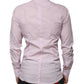 Light Pink Cotton Slim Fit GOLD Dress Shirt