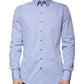 Light Blue Cotton Slim SICILIA Dress Shirt