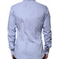 Light Blue Cotton Slim SICILIA Dress Shirt