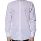 White Cotton Slim Fit Men MARTINI Dress Shirt