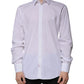 White Cotton Slim Fit MARTINI Dress Shirt