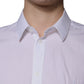 White Cotton Slim Fit MARTINI Dress Shirt