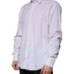 White Cotton Slim Fit MARTINI Dress Shirt