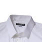 White Cotton Slim Fit MARTINI Dress Shirt