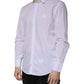 White Cotton Slim Fit MARTINI Men Dress Shirt