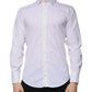 White Cotton Blend Formal MARTINI Shirt