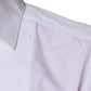 White Bib Cotton Poplin GOLD Men Formal Shirt