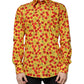 Yellow Cherry Cotton MARTINI Dress Shirt