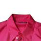 Pink Silk Collared Button Down Men Shirt