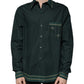Green Logo Long Sleeve MARTINI Casual Shirt