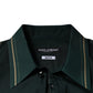 Green Logo Long Sleeve MARTINI Casual Shirt