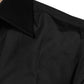 Black Cotton Formal Long Sleeves Dress Shirt