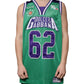 Green Polyester Jersey Sleeveless T-shirt