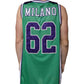 Green Polyester Jersey Sleeveless T-shirt