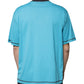 Blue Logo Crew Neck Short Sleeves T-shirt