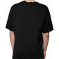 Black Cotton Crew Neck Short Sleeves T-shirt