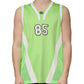 Green Polyester Jersey Sleeveless T-shirt