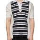 Multicolor Stripe Collared Polo T-shirt