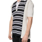 Multicolor Stripe Collared Polo T-shirt