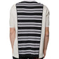 Multicolor Stripe Collared Polo T-shirt