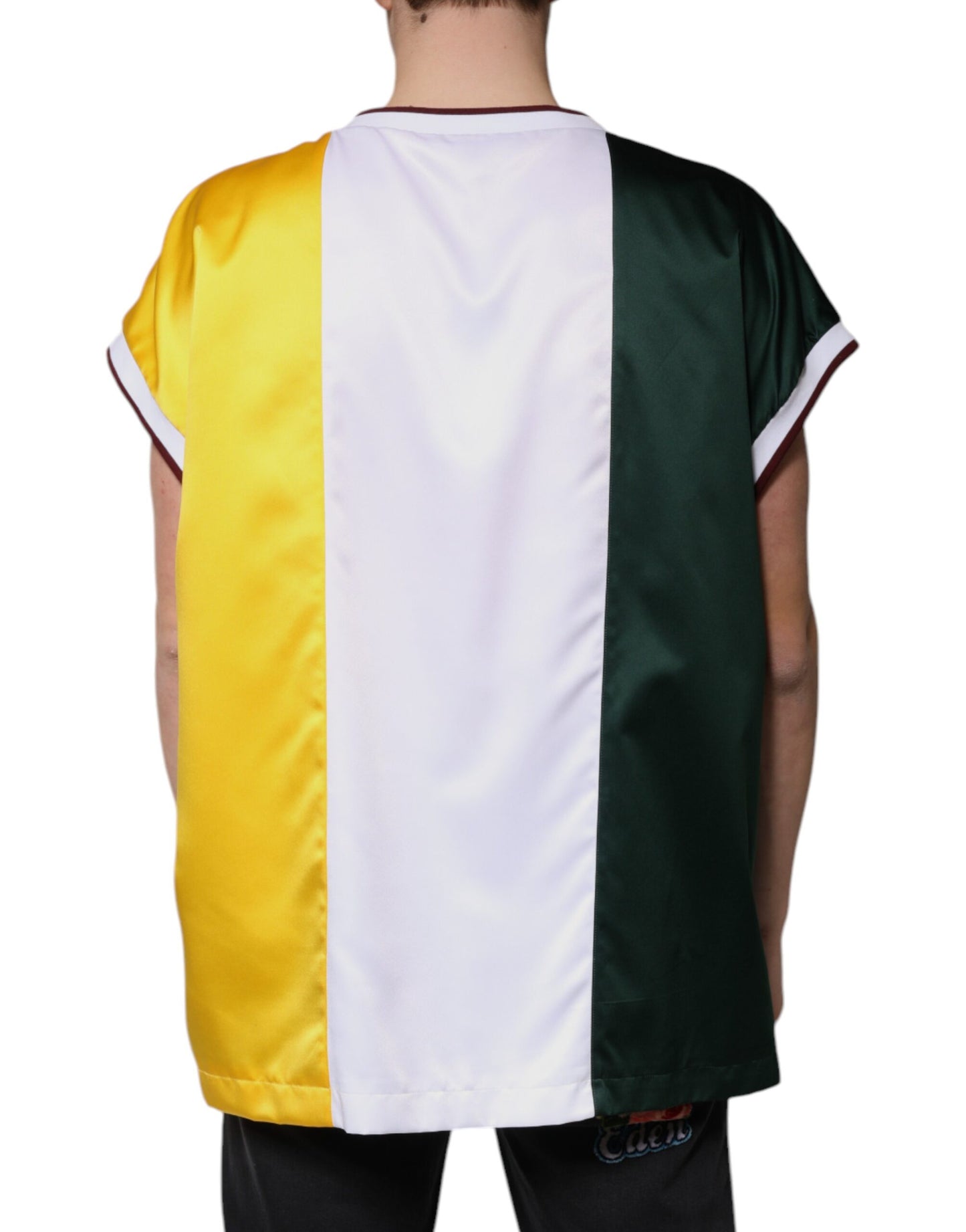 Multicolor Jersey Tank Sleeveless T-shirt